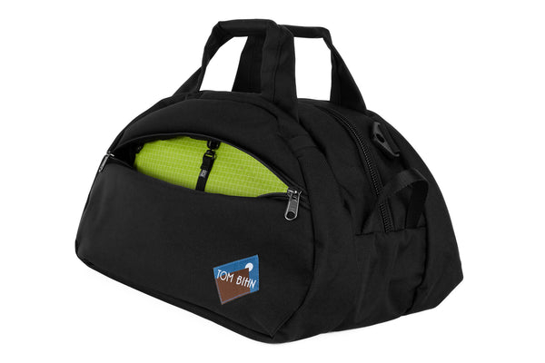 The Old School Carry All in Black 630 Ballistic with a Kiwi 200 Halcyon interior